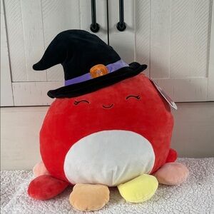 Detra Squishmallow Octopus Witch 12 inches.